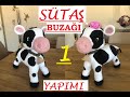 Sütaş buzağı yapımı ( amigurimi) 🐮 En detaylı anlatım şekli ile 1. Kısım bacaklar