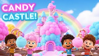 Cotton Candy Castle 🍭🏰 | Magical Sweet World 3D Kids Rhyme