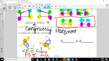 Topic 4 1 Trangle Congruence video notes