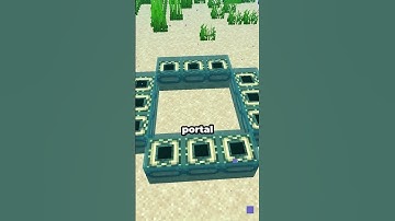 What if you build an end portal underwater?