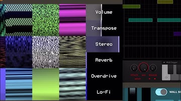 Effectrix AUv3 demo #3. Featuring Fractal Bits, Rozeta, SynthDrum
