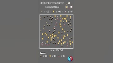 Rock vs Paper vs Scissor | Round 34/100 | #arenaofsimulations #animated #rockpaperscissors