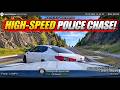 White Sedan Flees Arkansas State Police as Trooper Reports Speeds Near 100 MPH During Pursuit