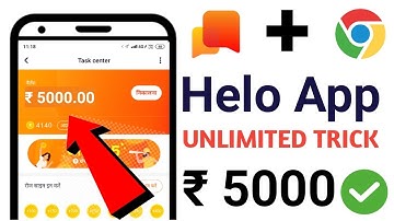 Helo App Unlimited Trick 2019 || Helo App Refer Online Script 2019 || Trick by Ravi