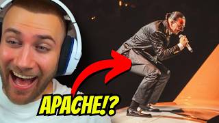 APACHE auf einem FLUGZEUG?! Apache 207 - Ein Lied für dich [LIVE PERFORMANCE] - REACTION