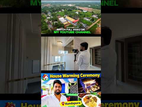 House Warming Ceremony 🏠#kundapura #arfansheikhvlog #tulunadu #houseopening