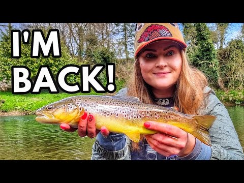 Dry Fly Fishing & The Duo On The River Dove - YouTube