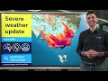 Severe Weather Update: Rain and storms for Melbourne, Adelaide and across the south-east