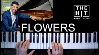 How do you play the piano chords of Flowers by Miley Cyrus - Piano Tutorial