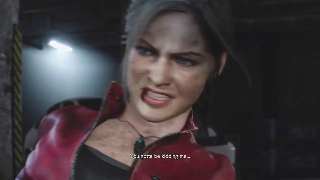 RESIDENT EVIL 2 "1-Shot Demo  Walkthrough End - HUUUNK WHAAAAAT