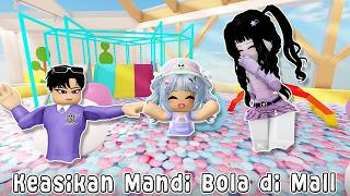 KEASIKAN MANDI BOLA, BIBI HAMPIR TENGGELAM DI KOLAM BOLA