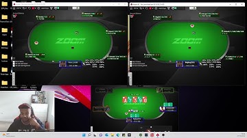 4# Pokerstars 25nl Zoom Play and Explain - Results (end of video) and Punts!