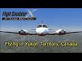 Mystery Mountain Range | Yukon C421 Flight (FSX Steam Edition)