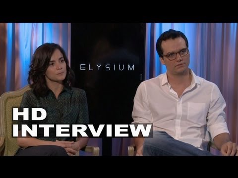 Elysium: Alice Braga x Wagner Moura Interview | Screenslam