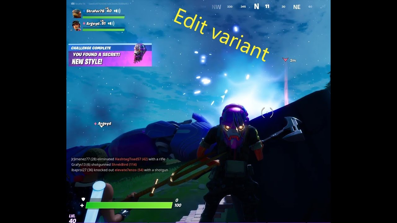 Fortnite Wolverine backbling edit YouTube