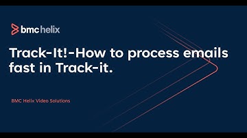 Track It 20 XX - How to process emails fast in Trackit