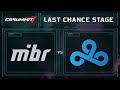 MIBR vs Cloud9 (Inferno) - cs_summit 7: Last Chance Stage - Game 3