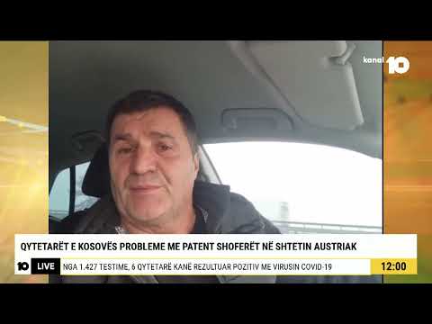 Afrim Muçiqit i ndalohet hyrja në Austri, thotë se ky shtet nuk po i njeh patent shoferët e Kosovës
