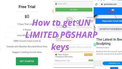 How to get UNLIMITED PGSHARP keys | Which full video