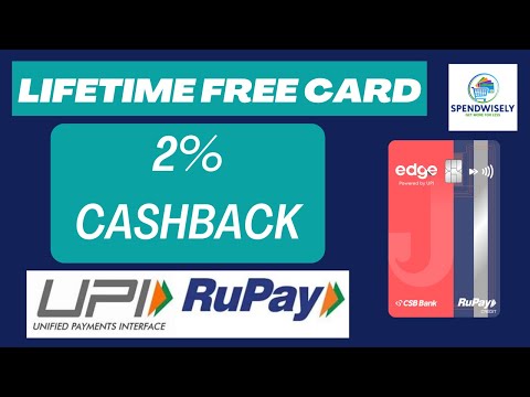 Best LIFETIME FREE CREDIT CARD for UPI Payment ? | Jupiter Edge CSB Bank RuPay Credit Card