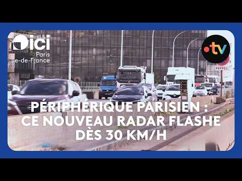 Paris ring road: this new speed camera flashes at speeds as low as 30 km/h! 📸