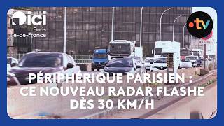 Paris ring road: this new speed camera flashes at speeds as low as 30 km/h! 📸
