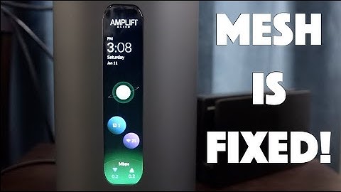 AmpliFi Alien Mesh Router is Fixed by Firmware Update