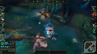 Sick dragon steal with Thresh Hook Ez