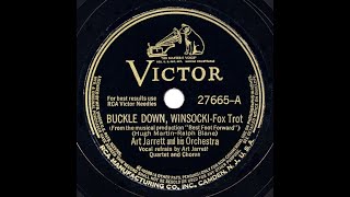 1941 Art Jarrett - Buckle Down Winsocki (Art Jarrett &amp; chorus, vocal)