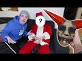 WE FINALLY UNMASKED EVIL SANTA ON CHRISTMAS DAY AT 3 AM!! *SCARY*