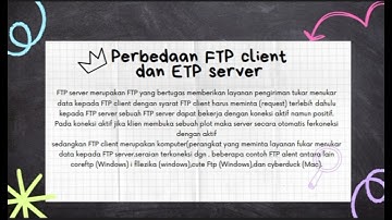 FTP Server & Client ASJ Kelas XI