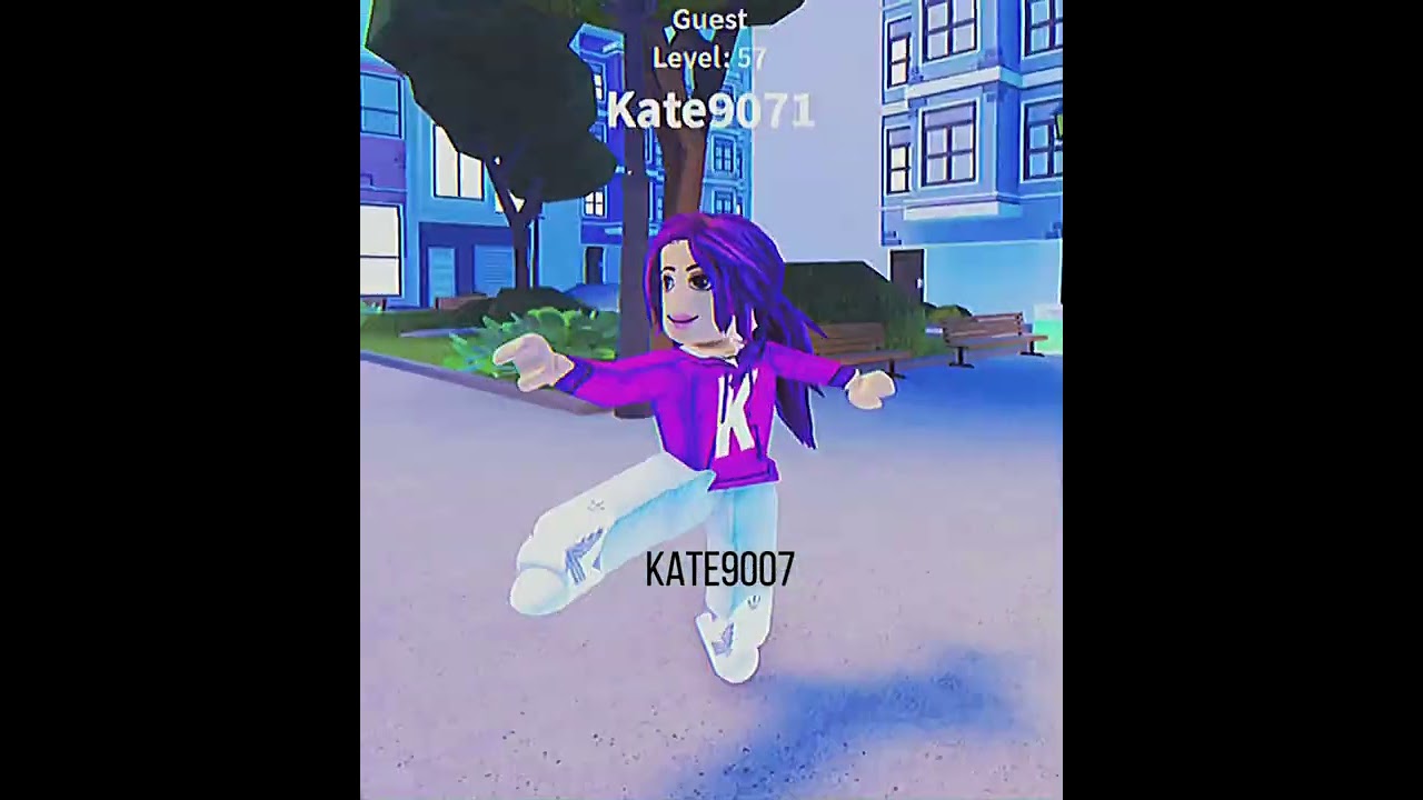 Kate's Roblox TikTok Dance #3 | Janet and Kate Shorts