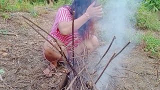 Mau Bakar Jagung Dipinggir Hutan Kecil 146