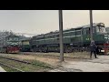 Two Trains Departure Millat Express and Allama Iqbal Express