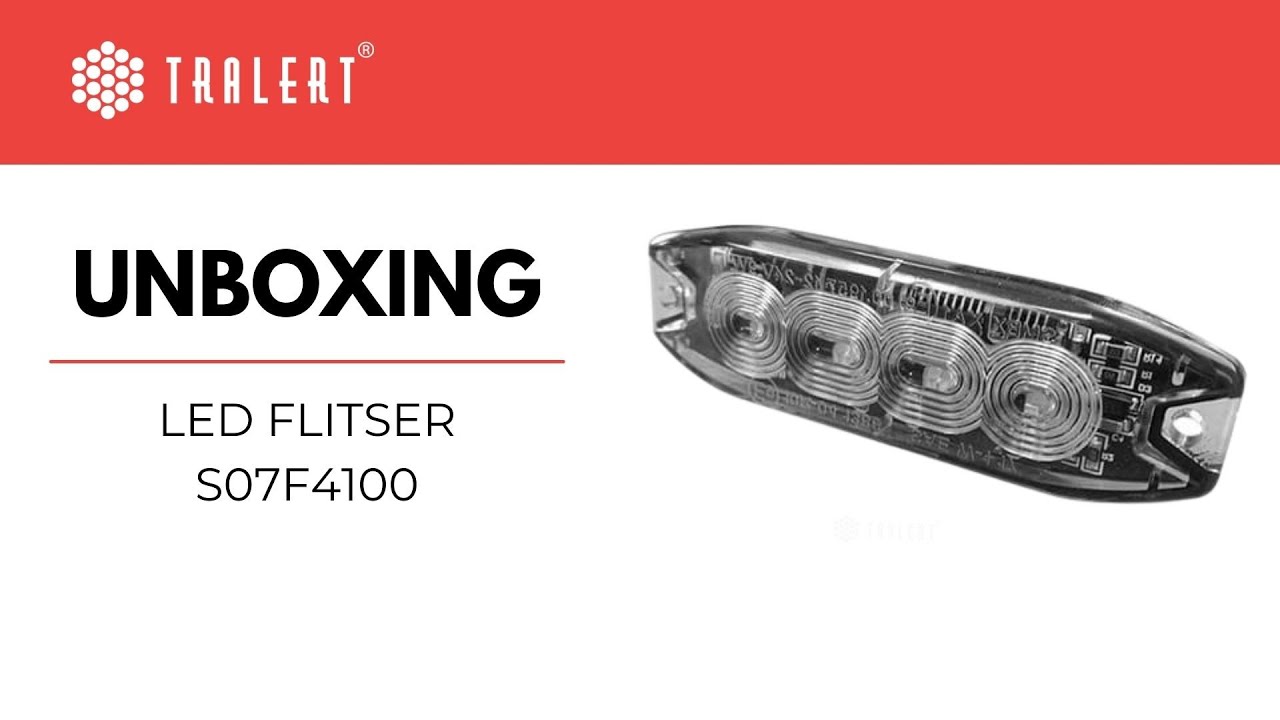 Unboxing LED flitser S07F4100