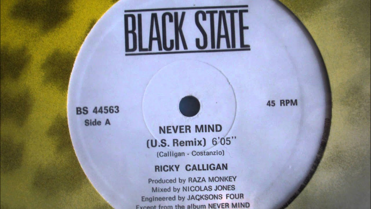 Watch RICKY CALLIGAN - NEVER MIND on YouTube Watch RICKY CALLIGAN - NEVER MIND on YouTube