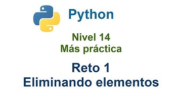 Programar en Python - Nivel 14 - Reto 1 - Eliminando elementos con el método remove