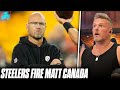 Steelers FINALLY Fire OC Matt Canada, First Time Firing A Coach Since 1941 | Pat McAfee Reacts