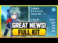 GREAT NEWS! LOHEN FULL NEWEST KIT (100% BROKEN) | Lohen Genshin Impact, Lohen Genshin, Lohen Kit