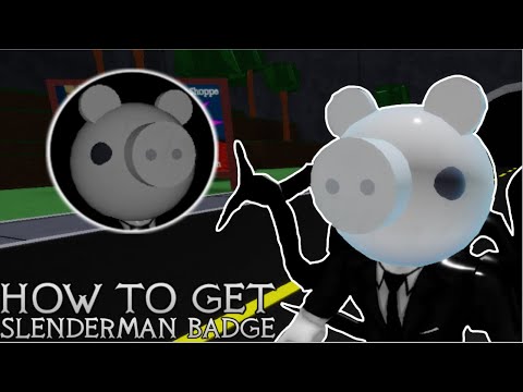 How To Get The Slenderman Badge In Roblox Piggy Rp Infection Youtube - playing roblox slenderman appeal gaiia