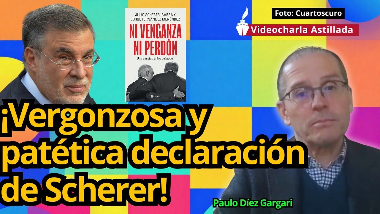 Por fraude procesal con su libro, presentaré más demandas contra Scherer: Paulo Díez
