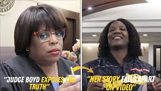 JUDGE Boyd EXPOSES Woman's Shocking Lie With Video Evidence!@EchoCourt-u3t