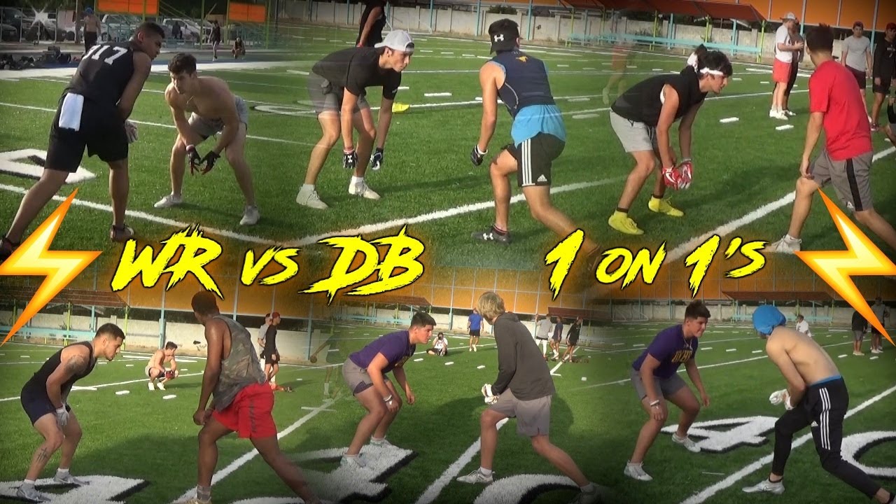 ⚡ WR vs DB ⚡ 1on1's [Part 1] - YouTube