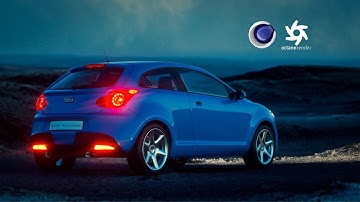 CGI Car cinematic shot | Cinema 4D and Octane Render