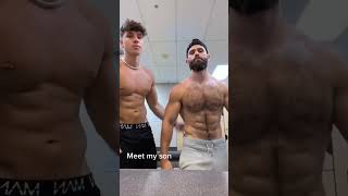 Who is bigger 🍆? 🤔 😉 #shorts #sixpack