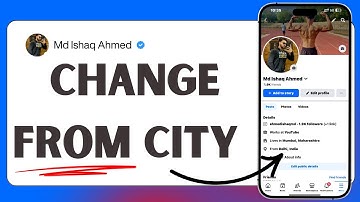 How to Change From City in Facebook | FB Hometown City Kaise Change Kare