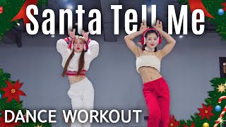 [Dance Workout] Ariana Grande - Santa Tell Me | MYLEE Cardio Dance Workout, Dance Fitness Resimi