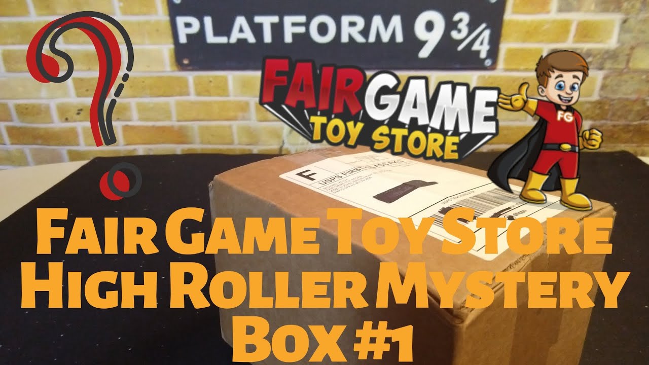 Fair Game Toy Store High Roller Mystery Box #1 Funko POP Unboxing