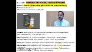 Breztri (budesonide, glycopyrrolate and formoterol) - COPD