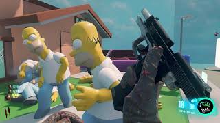 Call of Duty Black Ops III Modded Zombies THE SIMPSONS DOME!